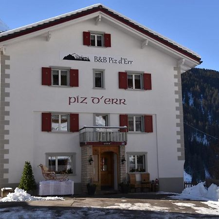 B&B Piz D'Err Tinzen Экстерьер фото